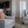 a living room with a couch and a coffee table