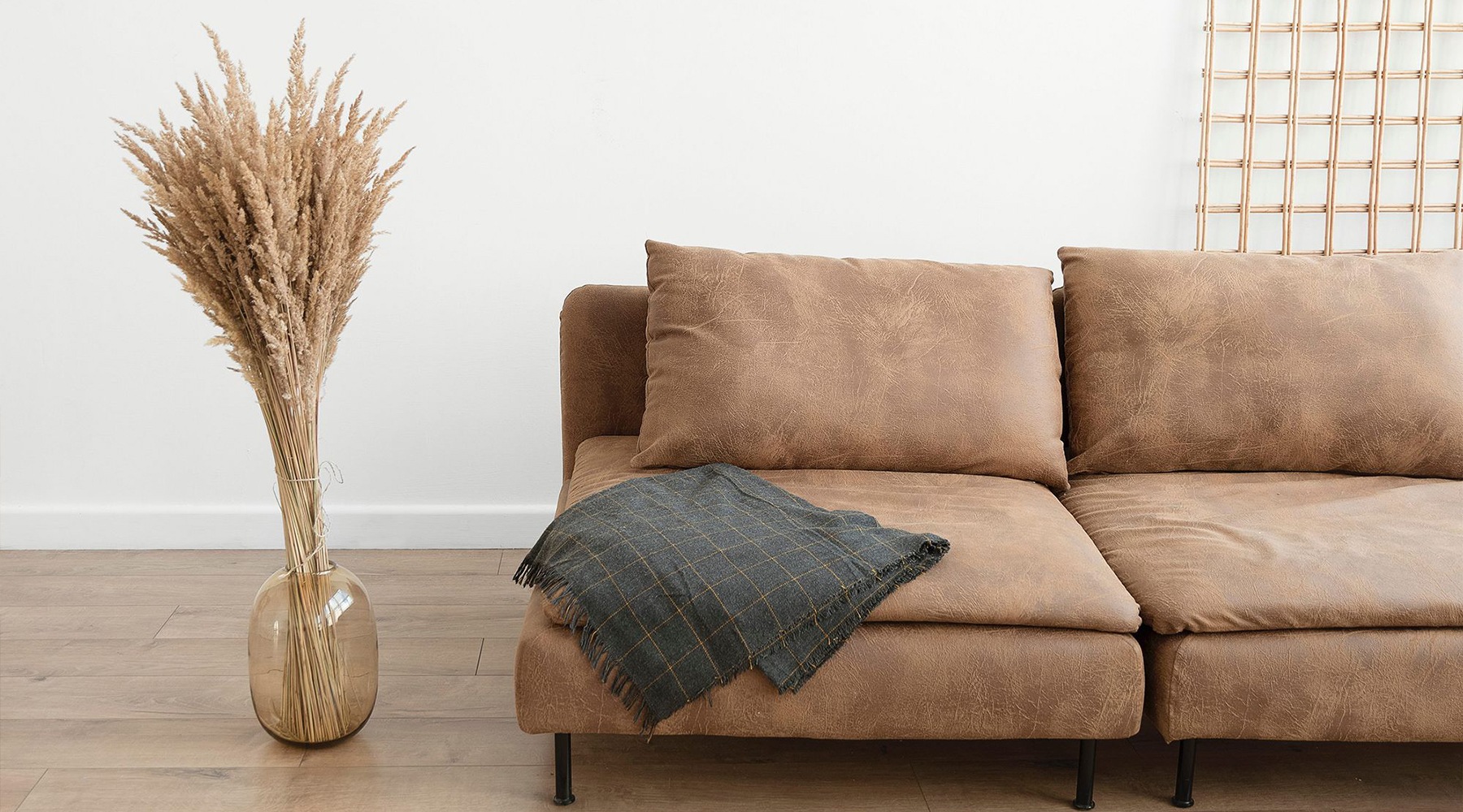 modern leather couch 